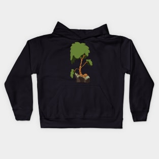 Small Tree Shaman Kids Hoodie